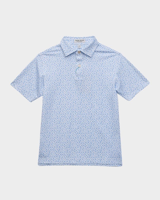 Boy's Finch Youth Performance Jersey Polo, Size XS-XL